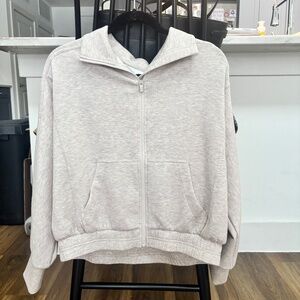 Small Cream Yogalicious Scuba Muse Jacket